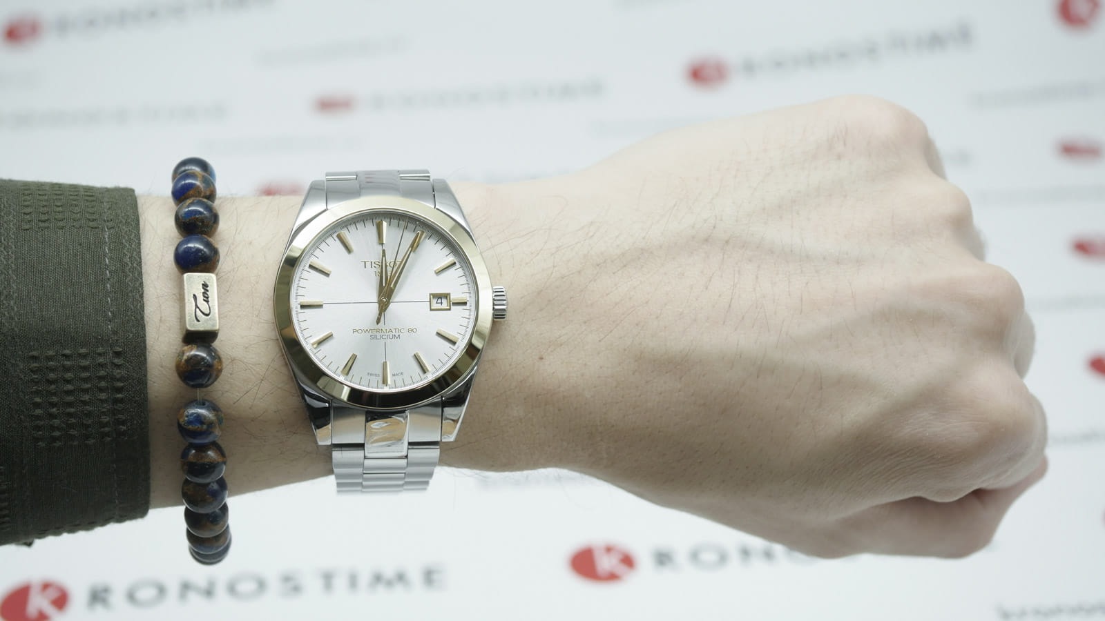 Tissot Tissot Gentleman Powermatic 80 Silicium 18K Gold T927.407.41.031.01 швейцария наручные мужские часы заводная головка с логотипом Tissot